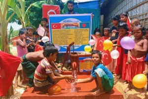 Arakan kamplarında Hz İbrahim Aleyhisselam su kuyusunun açılışını yaptık Ağustos 2022 