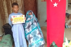 Kurban kesimlerimiz devam ediyor Bugün Afrika Kamerunda yetim ve yoksul ailelere dağıtıldı 2022 Eylül 