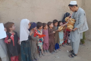 Afganistan bölgesinde ki Ekmek dağıtımlarımız devam ediyor Eylül 2022