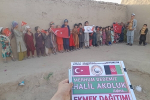 Afganistan bölgesinde ki Ekmek dağıtımlarımız devam ediyor Eylül 2022