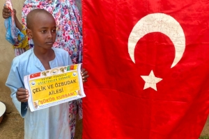 Afrika Kamerun bölgesinde Şükür kurbanı kesip yetim ve yoksul ailelere dağıtıldı Yetimi yoksulu gozetenler derneği Eylül 2022