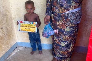 Afrika Kamerun bölgesinde Şükür kurbanı kesip yetim ve yoksul ailelere dağıtıldı Yetimi yoksulu gozetenler derneği Eylül 2022