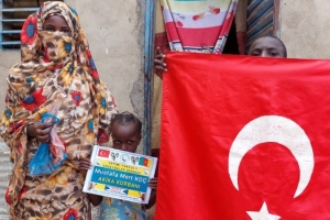 Afrika Kamerun'da Akika kurbanı kesimi yapıldı Eylül 2022 Yetimi Yoksulu Gözetenler Dermegi 