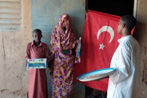 Afrika Kamerun'da Akika kurbanı kesimi yapıldı Eylül 2022 Yetimi Yoksulu Gözetenler Dermegi 