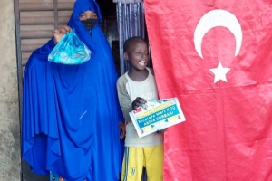 Afrika Kamerun'da Akika kurbanı kesimi yapıldı Eylül 2022 Yetimi Yoksulu Gözetenler Dermegi 