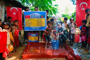 Hz.LUT a.s. Su kuyusu açılışını yaptık Eylül 2022 Yetimi yoksulu gozetenler derneği 