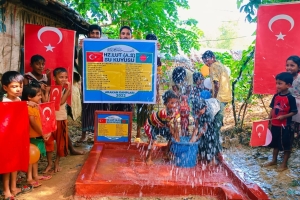 Hz.LUT a.s. Su kuyusu açılışını yaptık Eylül 2022 Yetimi yoksulu gozetenler derneği 