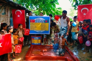 Hz.LUT a.s. Su kuyusu açılışını yaptık Eylül 2022 Yetimi yoksulu gozetenler derneği 