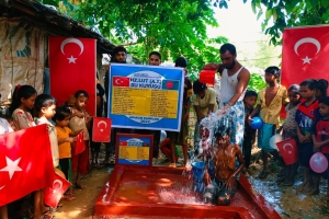 Hz.LUT a.s. Su kuyusu açılışını yaptık Eylül 2022 Yetimi yoksulu gozetenler derneği 