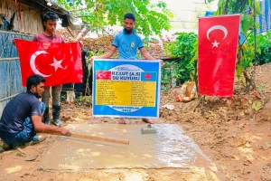 Hz.lut aleyhisselam su kuyusu sondaj çalışması suyun bulunması boruların döşenmesi 
