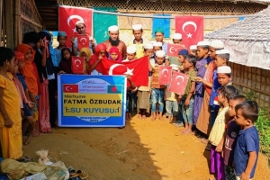 Arakan kampları merhume FATMA Õzbudak su kuyusu temel atma töreni Ekim 2022