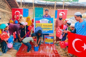 Merhume FATMA Õzbudak su kuyusu açılışınıi yaptık ARAKAN KAMPLARI Ekim 2022