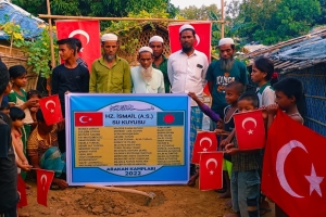 Arakan kampları Hz İsmail as su kuyusu temel açma programi Kasım 2022