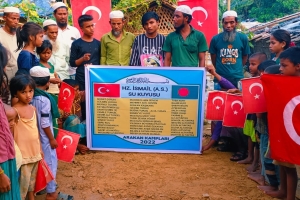 Arakan kampları Hz İsmail as su kuyusu temel açma programi Kasım 2022