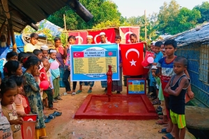 Arakan kampları Hz İsmail Aleyhisselam su kuyusu yapimj çalışması Kasım 2022