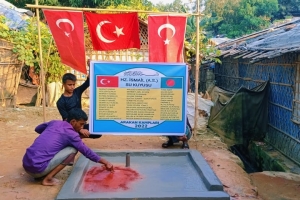 Arakan kampları Hz İsmail Aleyhisselam su kuyusu yapimj çalışması Kasım 2022