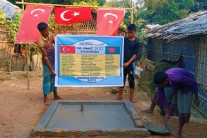 Arakan kampları Hz İsmail Aleyhisselam su kuyusu yapimj çalışması Kasım 2022