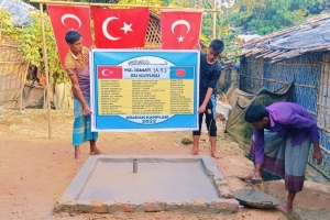 Arakan kampları Hz İsmail Aleyhisselam su kuyusu yapimj çalışması Kasım 2022