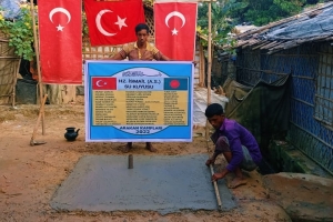 Arakan kampları Hz İsmail Aleyhisselam su kuyusu yapimj çalışması Kasım 2022