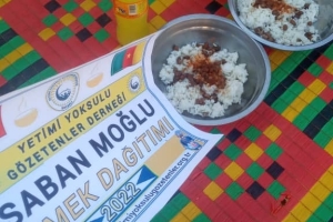 Afrika Kamerun yemek dağıtımı Kasım 2022 