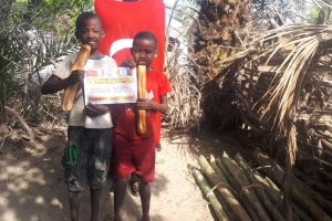 Madagaskar ülkesinde yetim ve yoksul çocuklara ekmek dağıtımında bulunduk Kasım 2022 