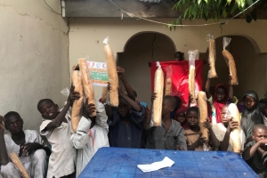 Nijerya'da ekmek dağıtımlarimiz devam ediyor 