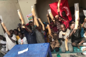 Nijerya'da ekmek dağıtımlarimiz devam ediyor 