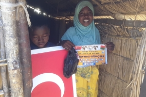 Afrika Madagaskar bölgesinde sağlık ve şükür için kurban kesimi yapılıp yoksul ailelere dagitildi