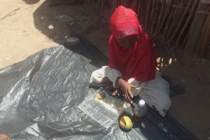 Afrika Madagaskar bölgesinde yemek degitimi yapildi