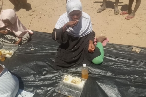 Afrika Madagaskar bölgesinde yemek degitimi yapildi