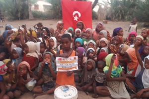 Afrika Madagaskar çocukları sevindirme çikolata dağıtımı Aralık 2022