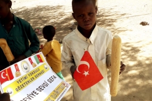 Afrika Kamerun ekmek dağıtımı Aralık 2022