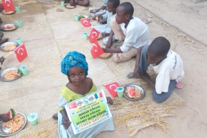 Afrika Çad yemek dağıtımlarımız devam ediyor Yetimi yoksulu gozetenler derneği 