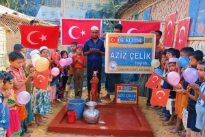2022 yılın son kuyusu Arakan kampları Aziz Çelik su kuyusu 