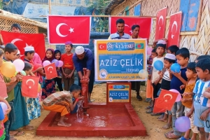 2022 yılın son kuyusu Arakan kampları Aziz Çelik su kuyusu 