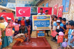 2022 yılın son kuyusu Arakan kampları Aziz Çelik su kuyusu 