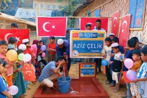 2022 yılın son kuyusu Arakan kampları Aziz Çelik su kuyusu 
