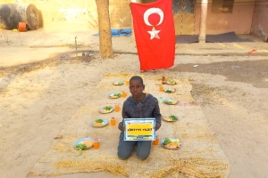 2023 yılının ilk yemek dağıtımını Afrika Kamerun ülkesinde yaptik
