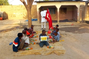 2023 yılının ilk yemek dağıtımını Afrika Kamerun ülkesinde yaptik