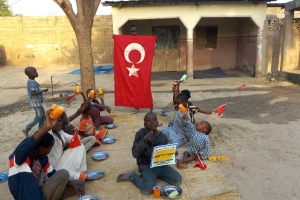 2023 yılının ilk yemek dağıtımını Afrika Kamerun ülkesinde yaptik