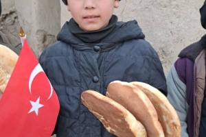 Afganistan ekmek dağıtımı Ocak 2023