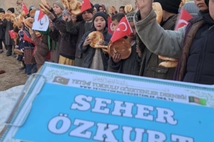 Afganistan ekmek dağıtımı Ocak 2023