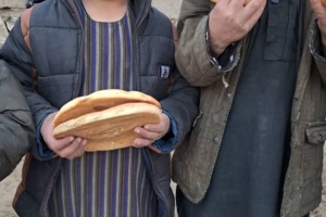 Afganistan ekmek dağıtımı Ocak 2023