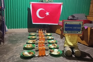Bangladeş Arakan kampları yemek dağıtımı Ocak 2023