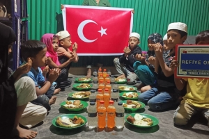 Bangladeş Arakan kampları yemek dağıtımı Ocak 2023