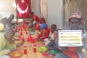 Afrika yemek dağıtımı Ocak 2023 