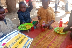 Afrika yemek dağıtımı Ocak 2023 