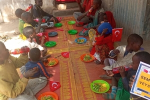 Afrika yemek dağıtımı Ocak 2023 