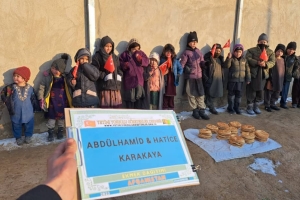 Afganistan ekmek dağıtımı Ocak 2023 