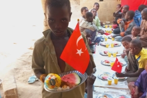 Afrika yemek dağıtım 15ı ocak 2023